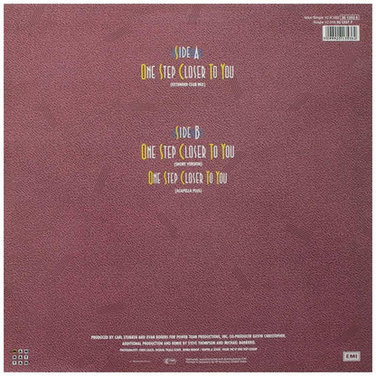 GAVIN CHRISTOPHER - ONE STEP CLOSER TO YOU | 12'' MAXI SINGLE USADO