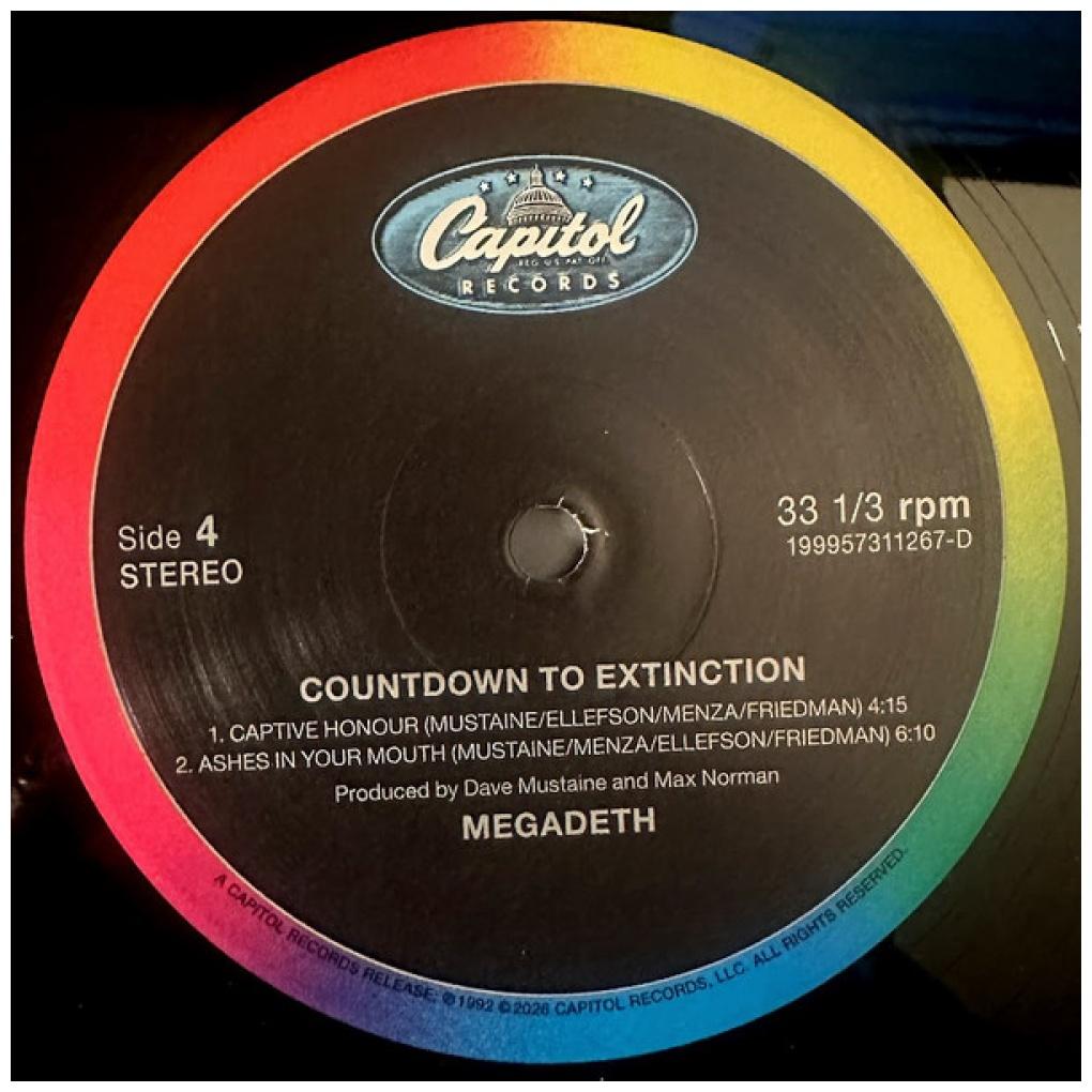 MEGADETH - COUNTDOWN TO EXTINCTION (2LP) | VINILO