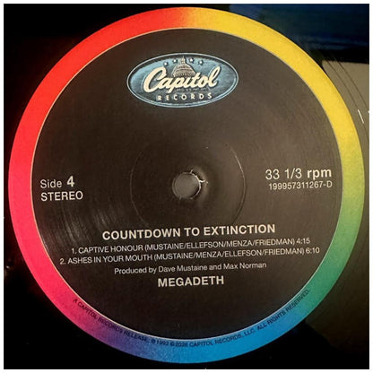 MEGADETH - COUNTDOWN TO EXTINCTION (2LP) | VINILO