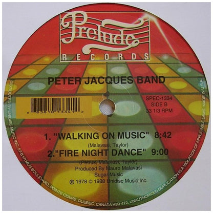MACHO/PETER JACQUES BAND - I'M A MAN/WALKING ON MUSIC | 12'' MAXI SINGLE USADO