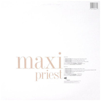 MAXI PRIEST - CLOSE TO ME | 12'' MAXI SINGLE USADO