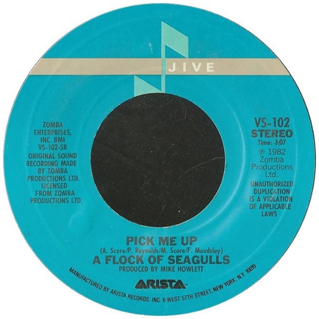 A FLOCK OF SEAGULS - I RAN (SO FAR AWAY) (PROMO COPY) | 7" SINGLE USADO