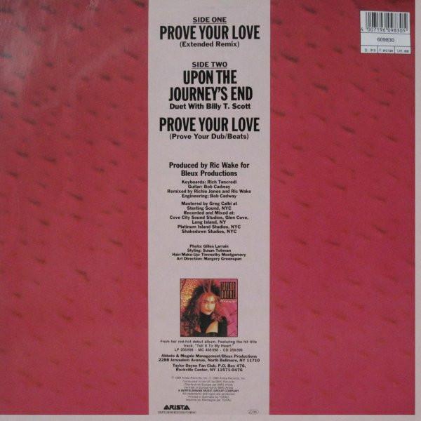 TAYLOR DAYNE - PROVE YOUR LOVE | 12" MAXI SINGLE USADO