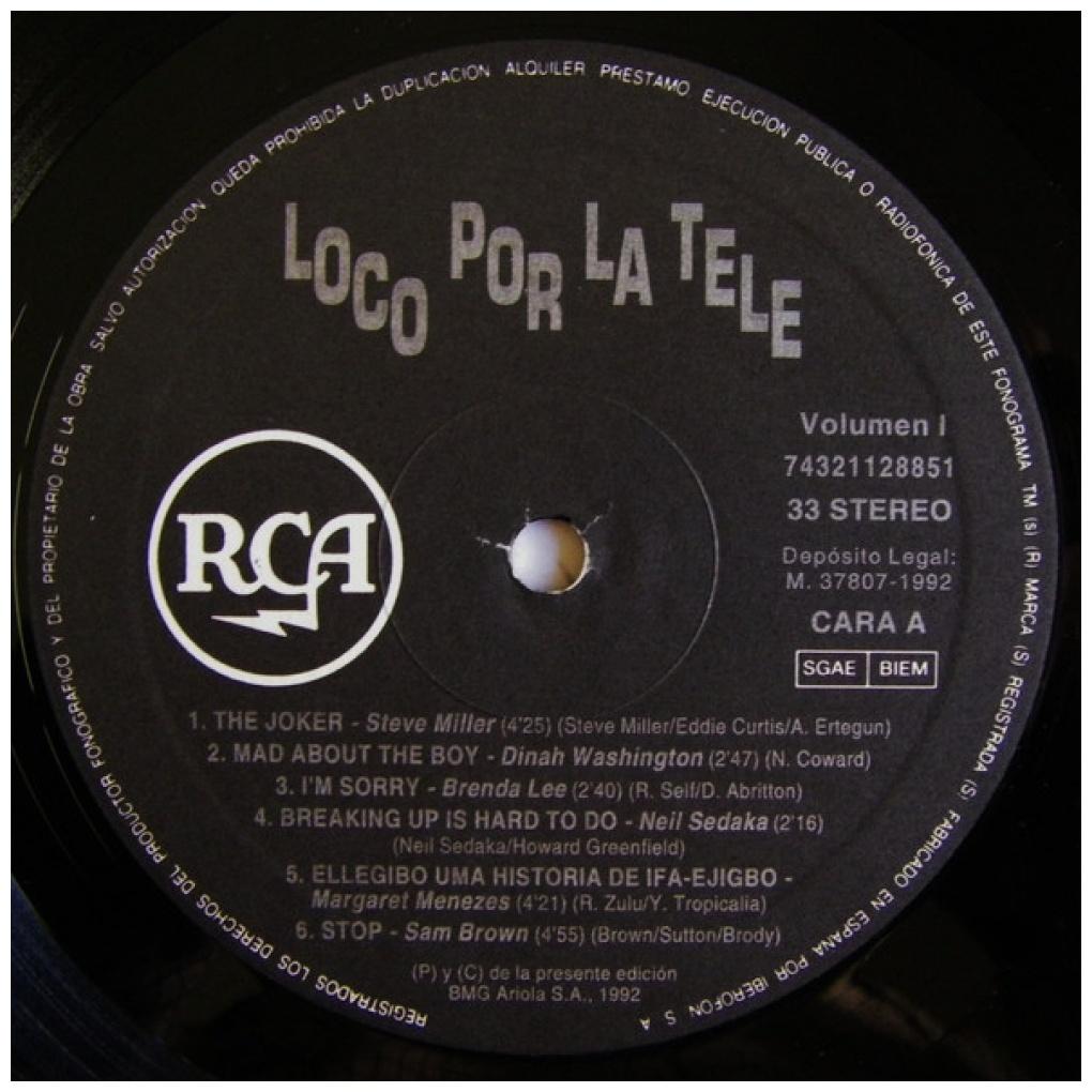 LOCO X LA TELE - CANCIONES DE TUS ANUNCIOS FAVORITOS ( | VINILO USADO