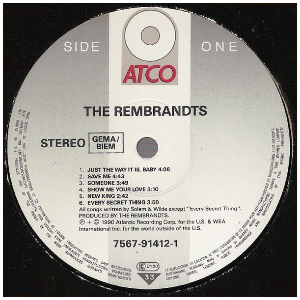 REMBRANDTS - THE REMBRANDTS | VINILO USADO