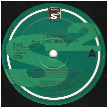 JIMMY RAY - ARE YOU JIMMY RAY ? | 12'' MAXI SINGLE USADO