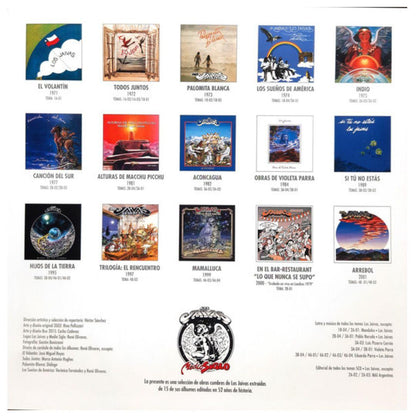 LOS JAIVAS - OBRAS CUMBRES 4LP | VINILO