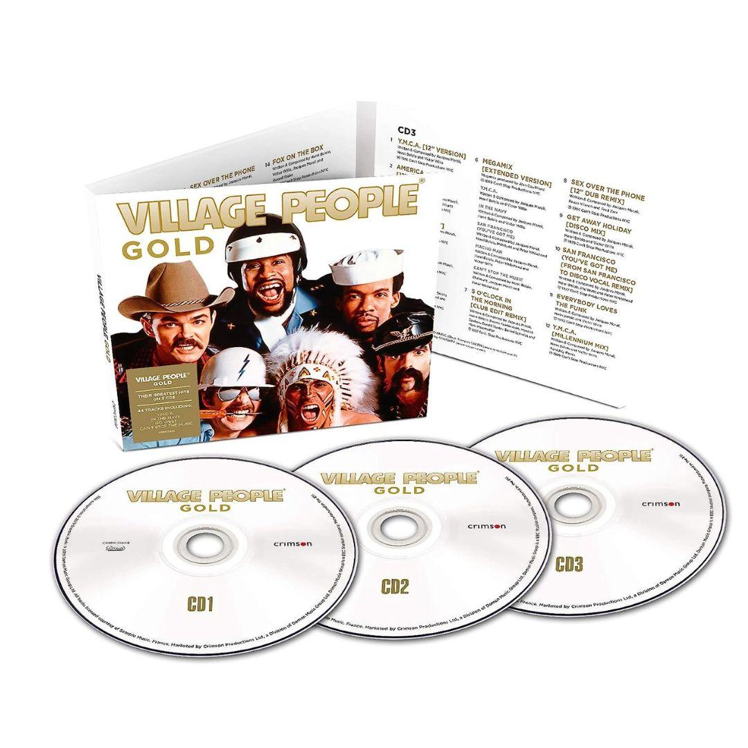 VILLAGE PEOPLE - GOLD (3CD) | CD