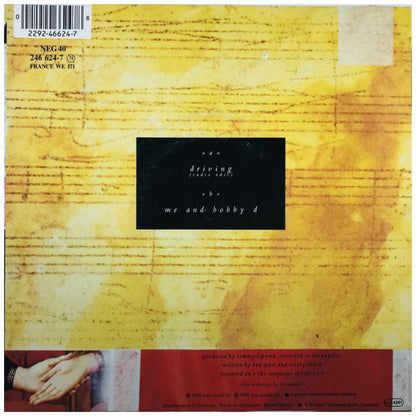 EVERYTHING BUT THE GIRL - DRIVING | 7" SINGLE USADO