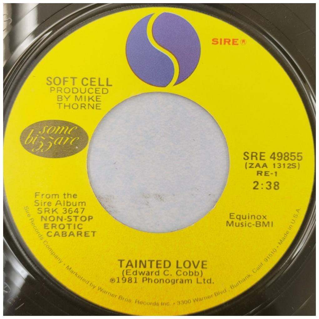 SOFT CELL - TAINTED LOVE | 7" SINGLE USADO