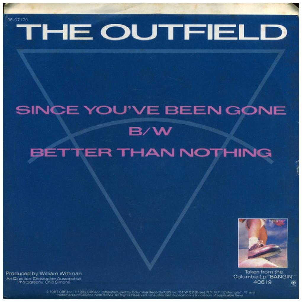 OUTFIELD - SINCE YOU'VE BEEN GONE | 7" SINGLE USADO