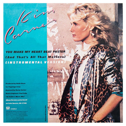 KIM CARNES - YOU MAKE MY HEART BEAT FASTER | 12" MAXI SINGLE USADO