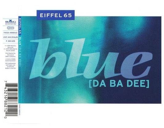 EIFFEL 65 - BLUE (DA BA DEE) | CD SINGLE USADO
