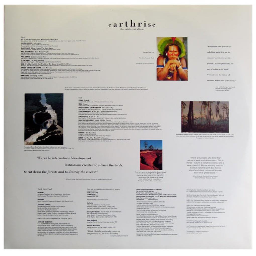 EARTHRISE - SALVAR LA TIERRA-VARIOS ARTISTAS | VINILO USADO