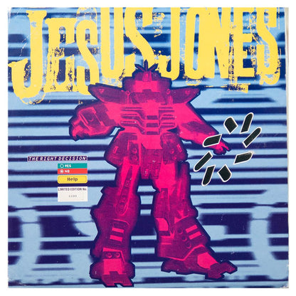 JESUS JONES - THE RIGHT DECISION | 12" MAXI SINGLE USADO