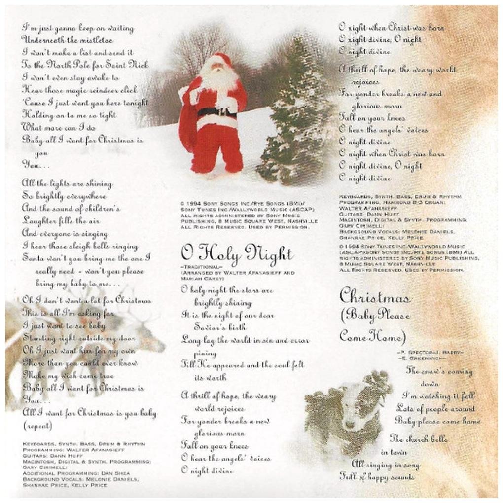 MARIAH CAREY - MERRY CHRISTMAS | CD