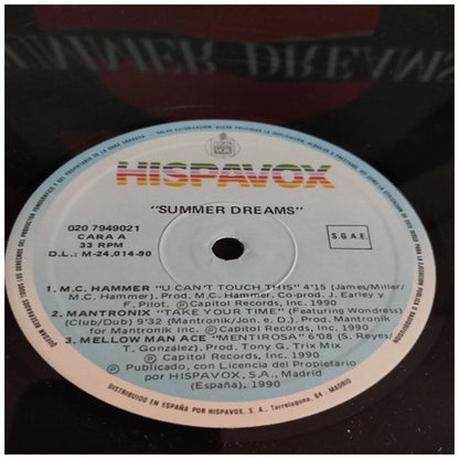 SUMMER DREAMS - VARIOS ARTISTAS (VERSIONES MAXIS) | VINILO USADO