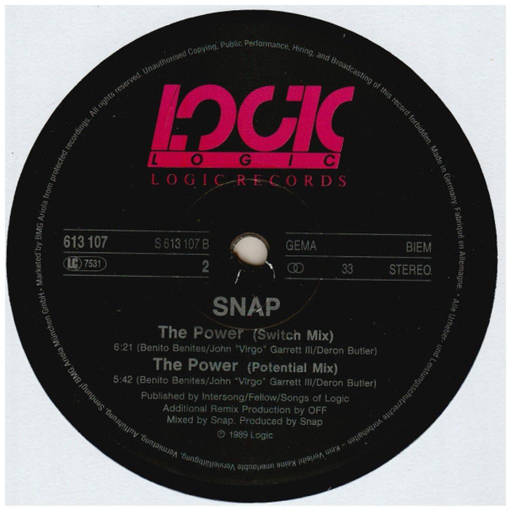 SNAP! - THE POWER | 12'' MAXI SINGLE USADO