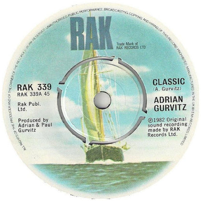 ADRAIN GURVITZ - CLASSIC | 7" SINGLE USADO