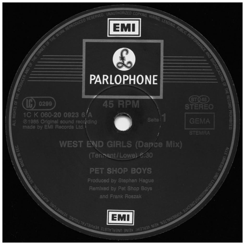 PET SHOP BOYS - WEST END GIRLS | 12'' MAXI SINGLE USADO