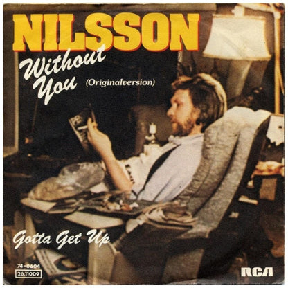 HARRY NILSSON - WITHOUT YOU | 7" SINGLE USADO