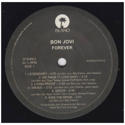 BON JOVI - FOREVER (2024) | VINILO