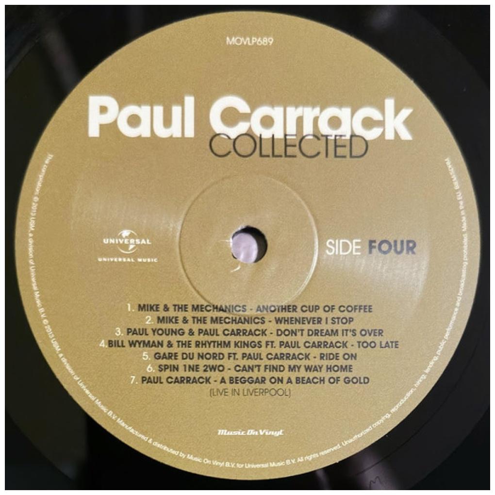 PAUL CARRACK - COLLECTED (2LP) | VINILO