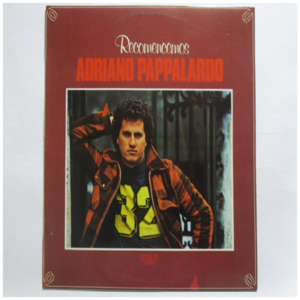 ADRIANO PAPPALARDO - RECOMENCEMOS | VINILO USADO