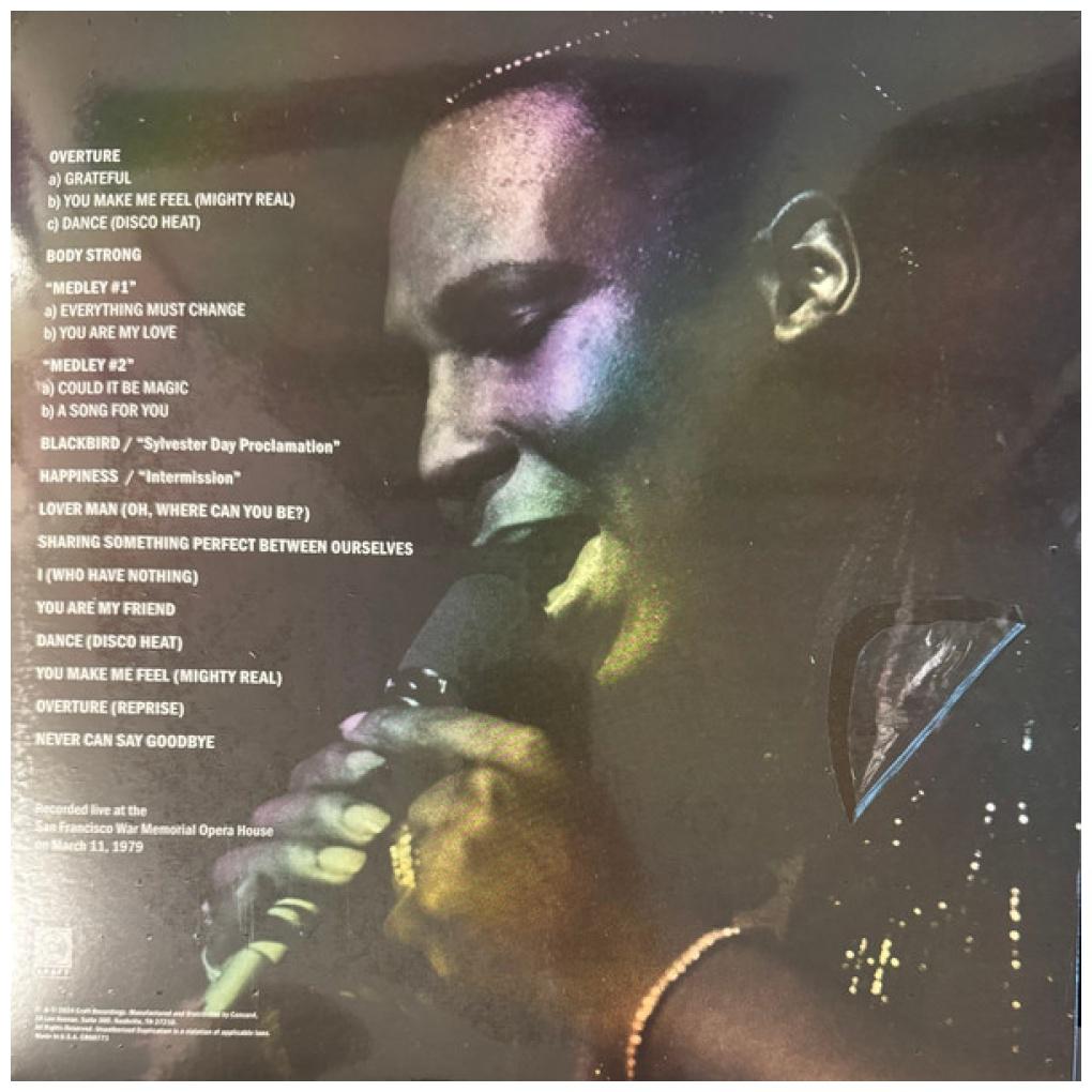SYLVESTER - LIVE AT THE OPERA HOUSE (3LP) | VINILO