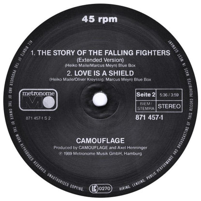 CAMOUFLAGE - LOVE IS A SHIELD | 12'' MAXI SINGLE USADO