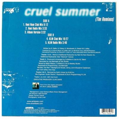 ACE OF BASE - CRUEL SUMMER | 12" MAXI SINGLE VINILO