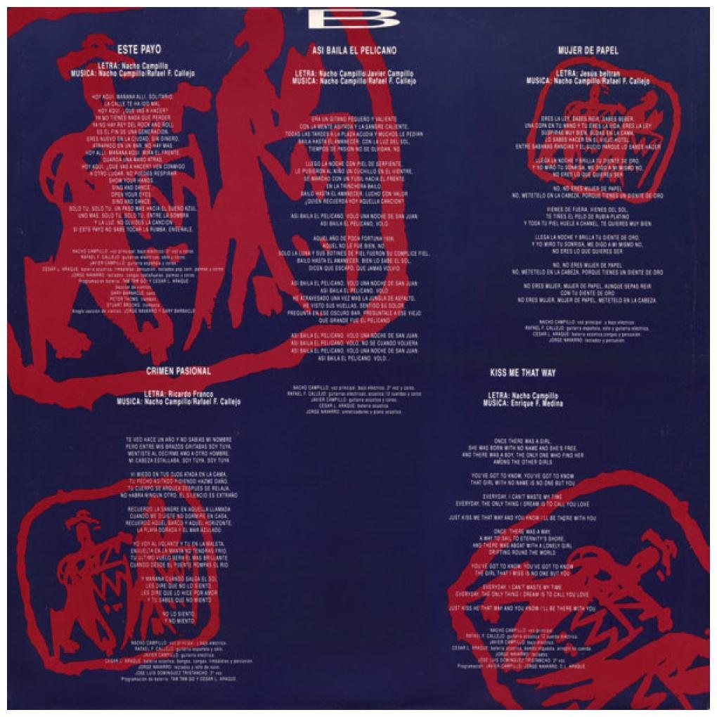 TAM TAM GO - ESPALDAS MOJADAS | VINILO USADO