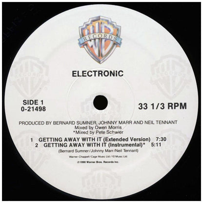 ELECTRONIC - GETTING AWAY WITH IT | 12'' MAXI SINGLE USADO