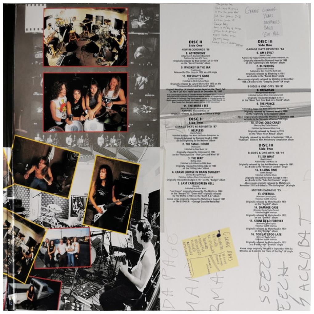 METALLICA  - GARAGE INC. (3LP) | VINILO