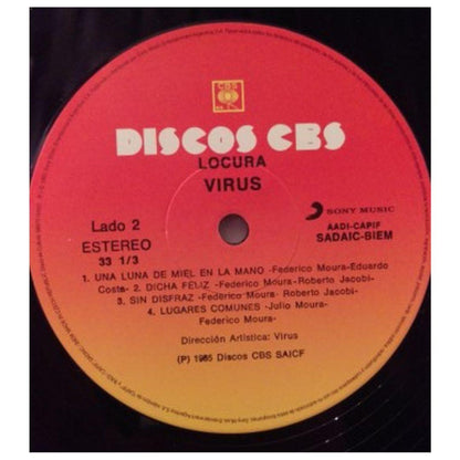 VIRUS - LOCURA | VINILO