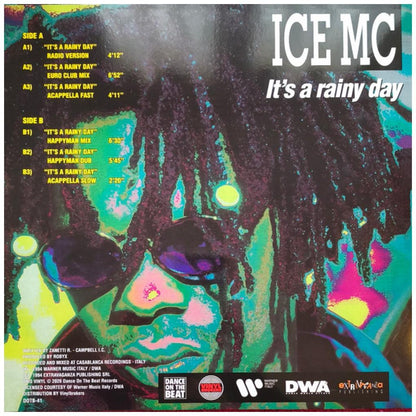 ICE MC - IT'S A RAINY DAY (BLUE CLEAR VINYL) | 12'' MAXI SINGLE