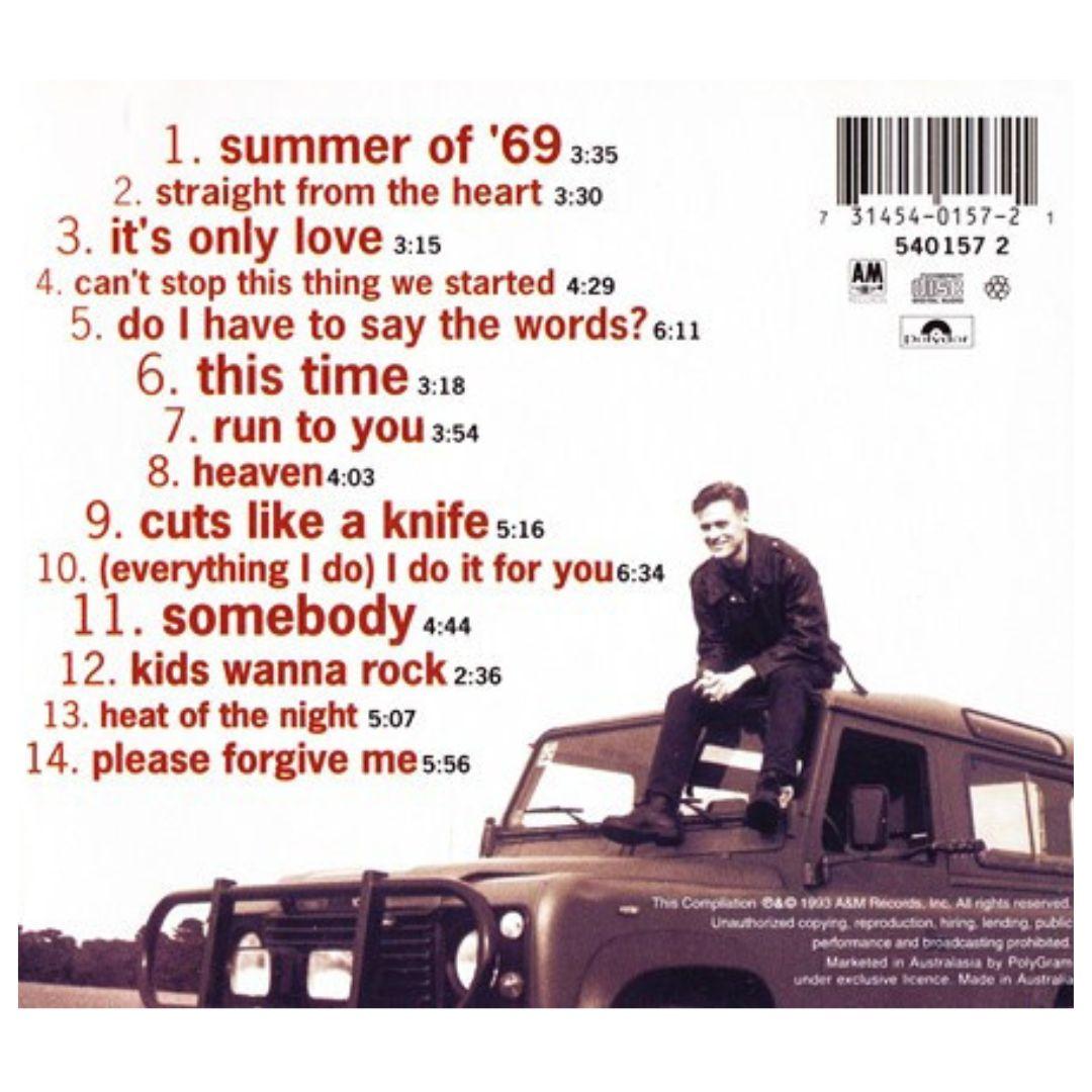 BRYAN ADAMS - SO FAR SO GOOD: BEST OF | CD