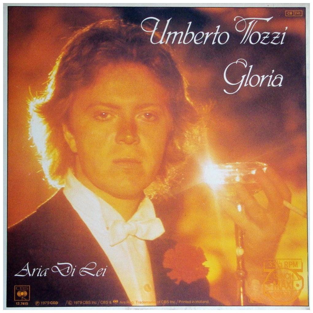 UMBERTO TOZZI - GLORIA (EXTENDED VERSION) | 12'' MAXI SINGLE USADO