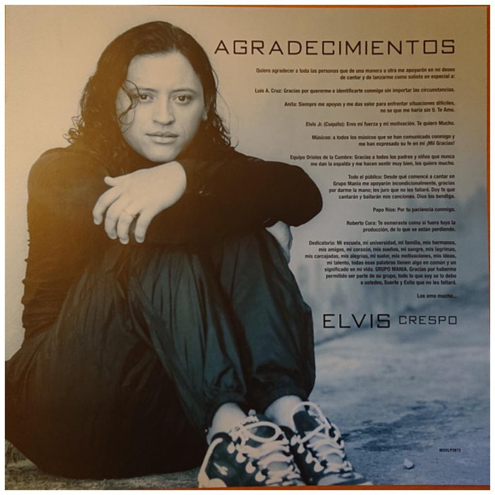 ELVIS CRESPO - SUAVEMENTE (180GRS) | VINILO