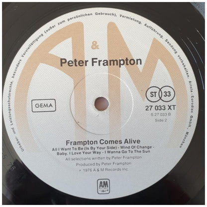 PETER FRAMPTON - COMES ALIVE (2LP) | VINILO USADO