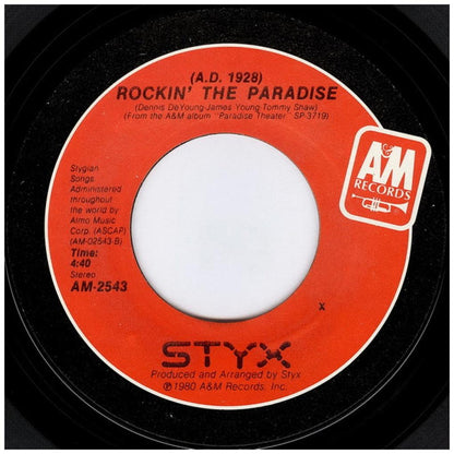 STYX - DON'T LET IT END | 7" SINGLE USADO