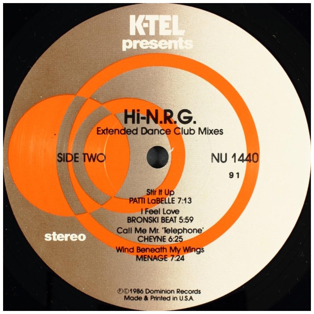 HI-NRG - VARIOUS ARTIST (EXTENDED MIXES) | VINILO USADO