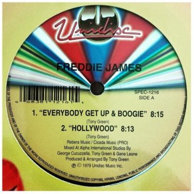 FREDDIE JAMES - EVERYBODY GET UP AND BOOGIE | 12" MAXI SINGLE VINILO