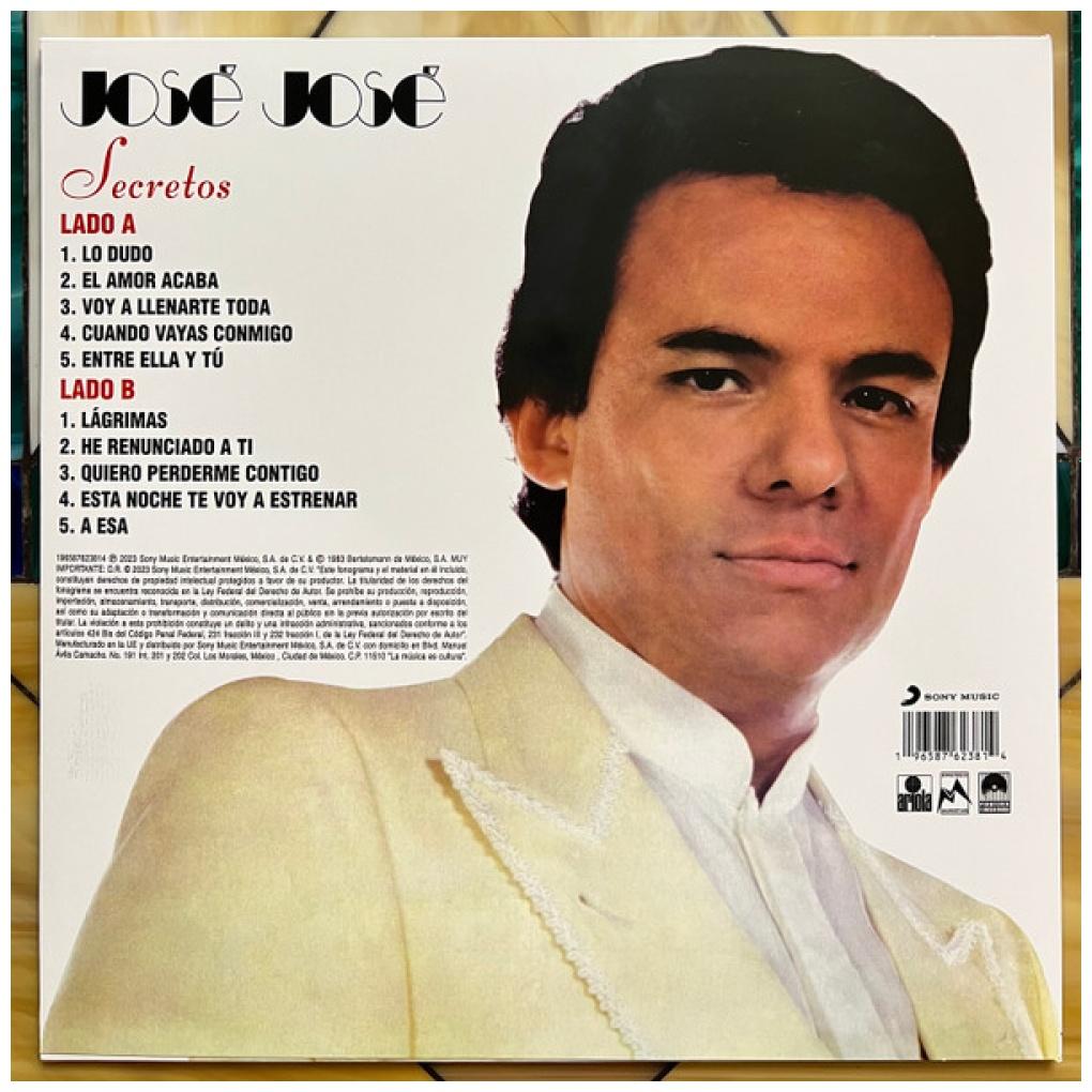 JOSE JOSE - SECRETOS | VINILO