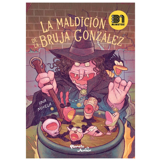LA MALDICIÓN DE LA BRUJA GONZÁLEZ (TAPA RÚSTICA) - 31 MINUTOS | LIBRO