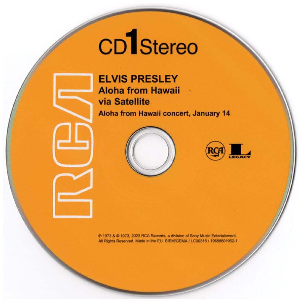 ELVIS PRESLEY  - ALOHA FROM HAWAI VIA SATELITE (3CD BOST SET) | CD