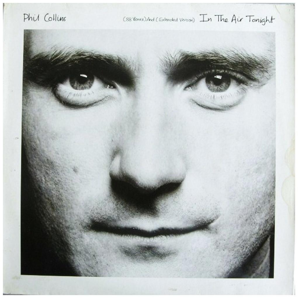 PHIL COLLINS - IN THE AIR TONIGHT (EXTENDED + '88 REMIX) | 12'' MAXI SINGLE USADO