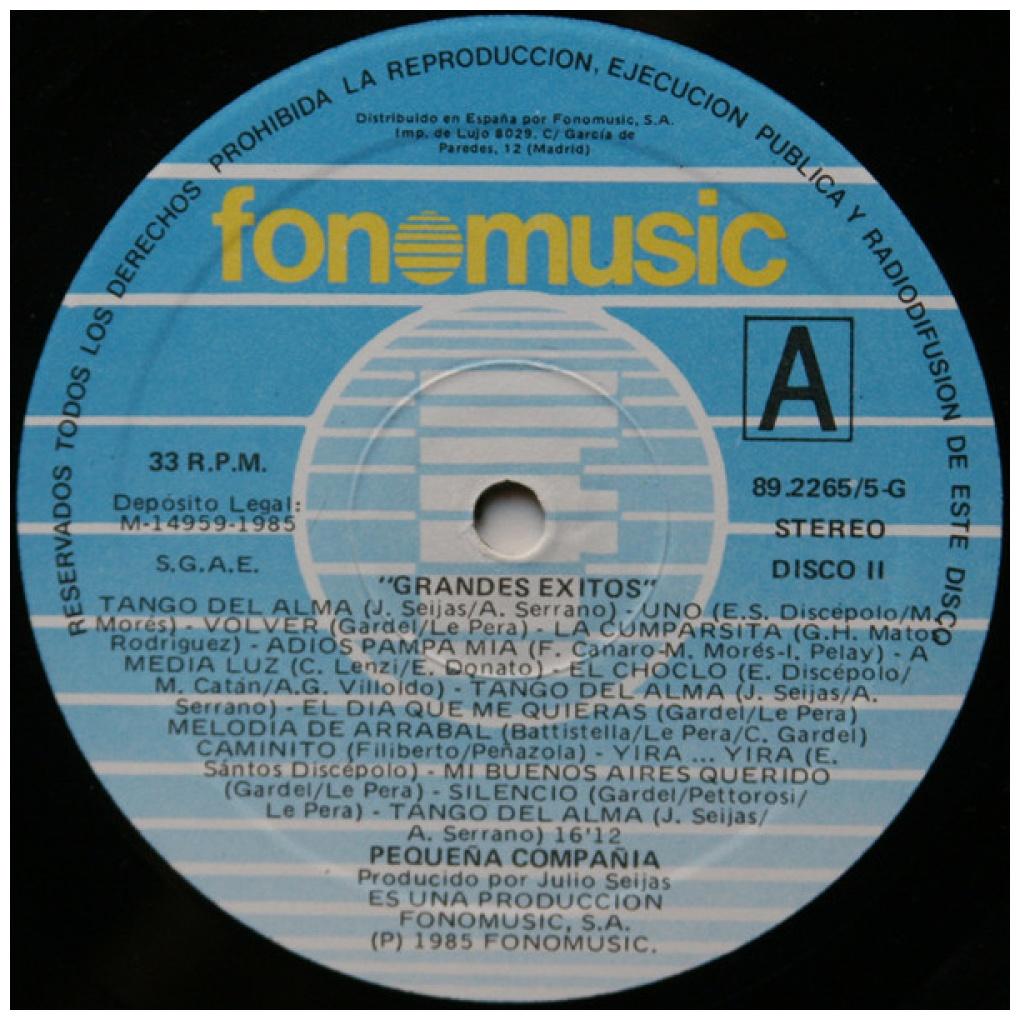 PEQUEÑA COMPAÑÍA - GRANDES EXITOS (2LP) | VINILO USADO