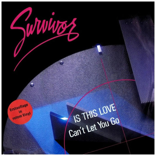 SURVIVOR - IS THIS LOVE (RED VINYL) | 7" SINGLE USADO
