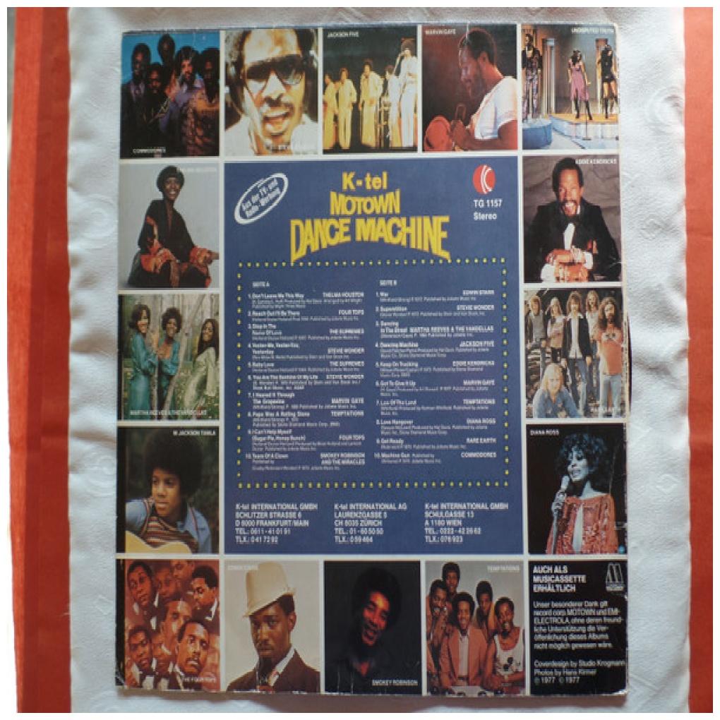 MOTOWN DANCE MACHINE - VARIOUS MOTOWN ARTIST | VINILO USADO